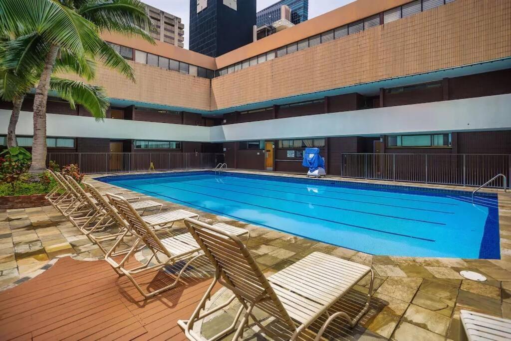 Condotel With Free Parking Wifi Central Ac Honolulu Exteriör bild